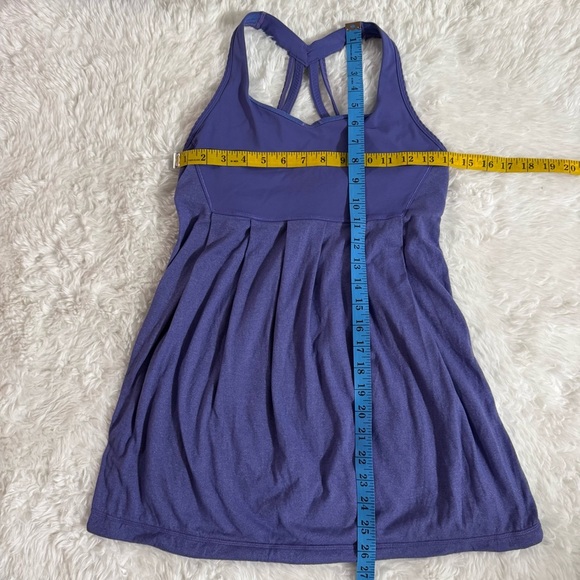 Lululemon Purple Racerback Activewear Tank Top Size 6 - Picture 12 of 13